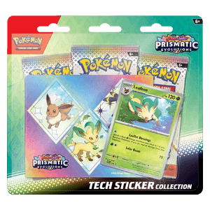 Prismatic Evolutions Tech Sticker Blister (englisch)