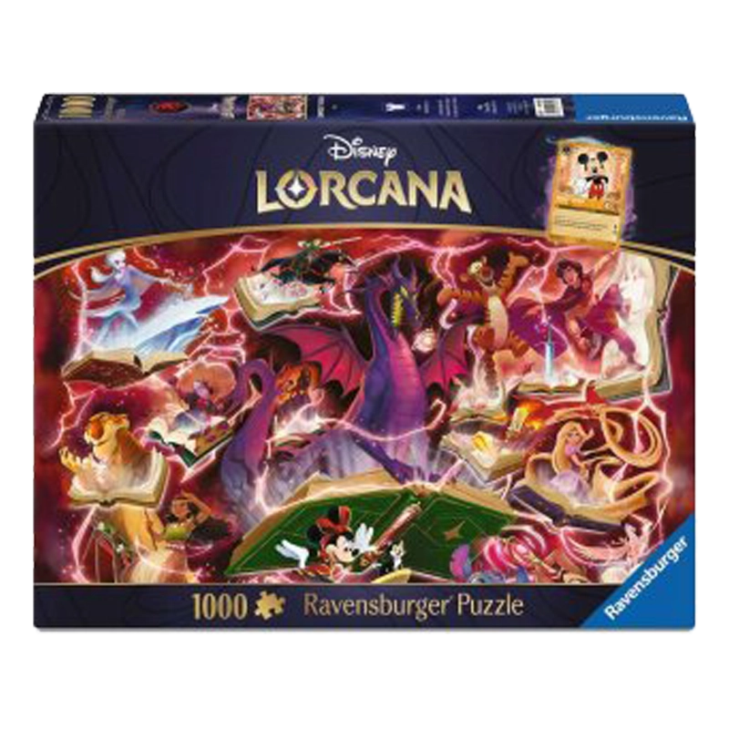 Disney Lorcana - Ravensburger Puzzle (Rot)