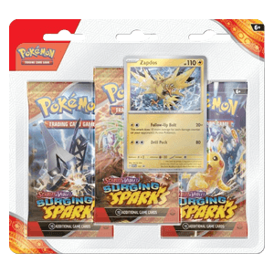 Karmesin & Purpur Stürmische Funken 3-Pack Blister - Zapdos (deutsch)