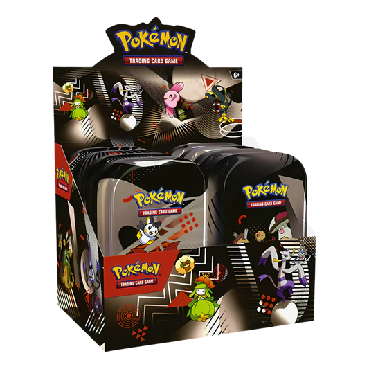 [EN] Pokémon - Black Bolt & White Flare: Unova Mini Tin Display