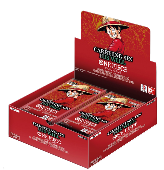 One Piece Card Game - Carrying on his Will Booster Display [OP-13] - Englisch