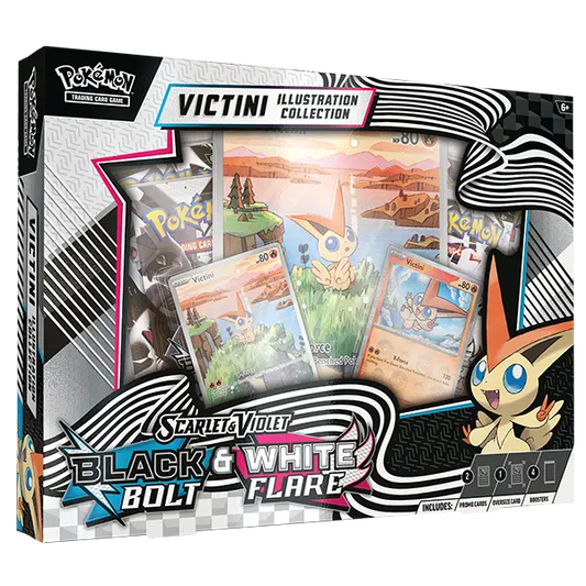 [EN] Pokémon - Black Bolt & White Flare: Unova Victini Illustatrion Collection