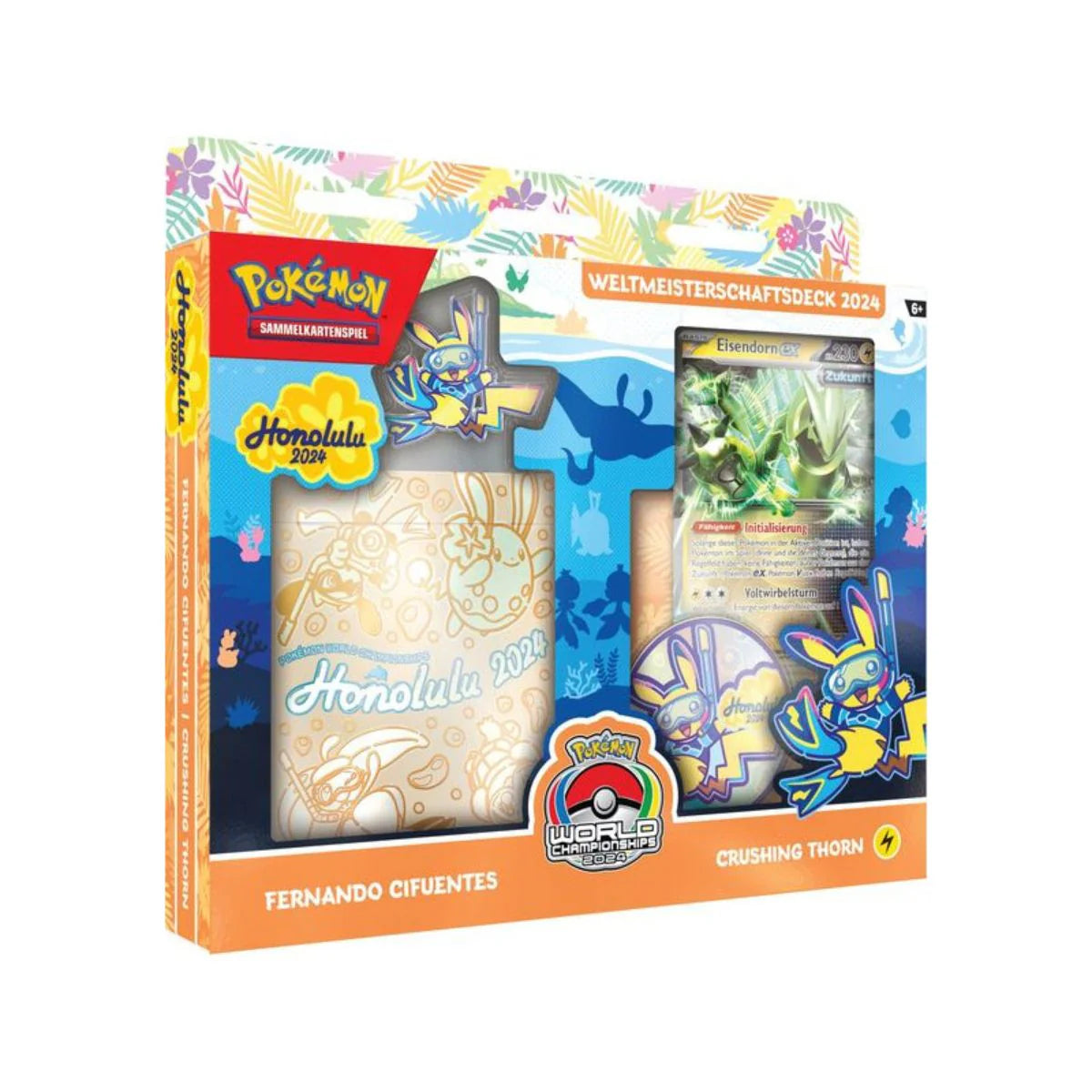 [DE] Pokémon - Weltmeisterschaftsdeck 2024 - Fernando Cifuentes - Crushing Thorn