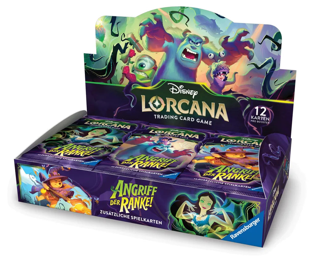 Vorbestellung [DE] Disney Lorcana - Angriff der Ranke - Booster Display