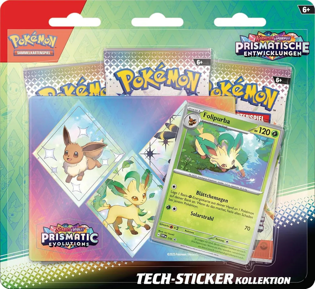 Prismatische Entwicklung Folipurba Tech Sticker Blister