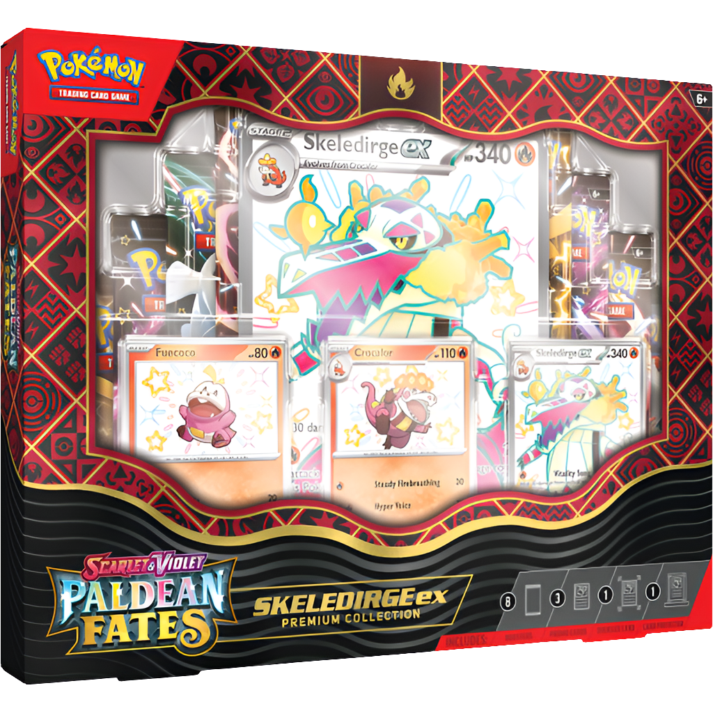 Scarlet & Violet Paldean Fates Premium Collection Skeledirge ex (englisch)