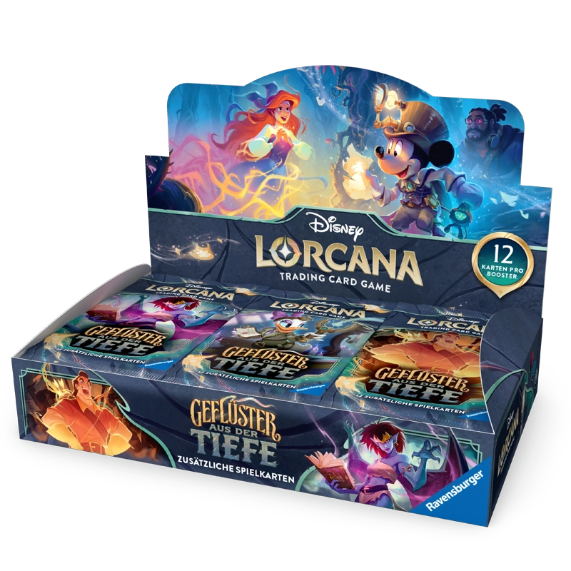 [DE] Disney Lorcana - Geflüster aus der Tiefe - Booster Display