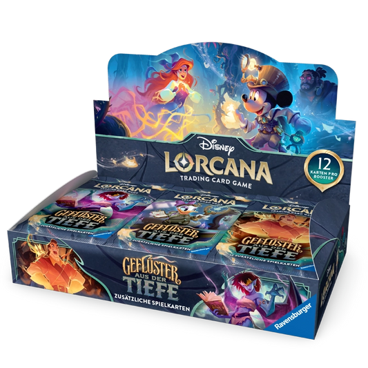 [DE] Disney Lorcana - Geflüster aus der Tiefe - Booster Display