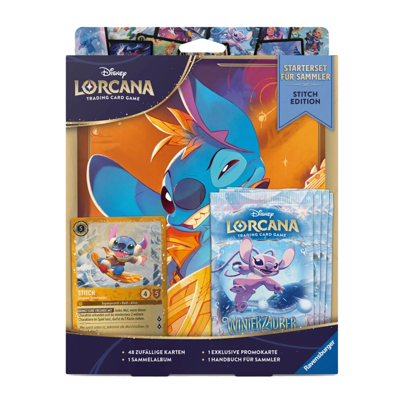 [DE] Disney Lorcana - Starterset für Sammler - Stitch Edition