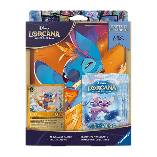 [DE] Disney Lorcana - Starterset für Sammler - Stitch Edition