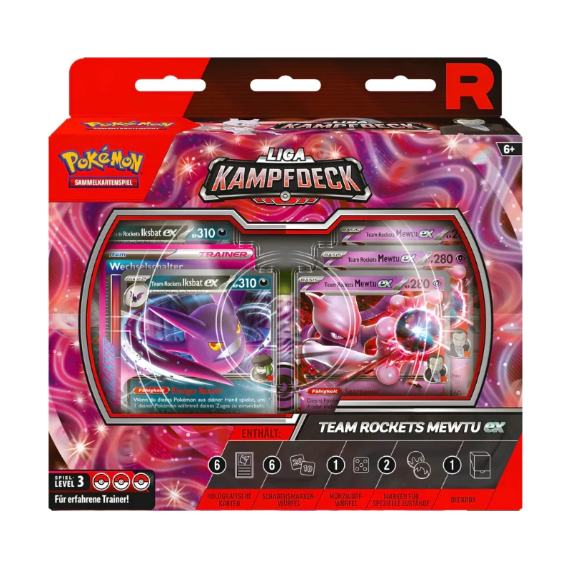 [DE] Pokémon - Liga Kampfdeck - Team Rockets Mewtu ex