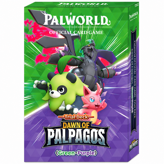 Parlworld - Trial Deck Palworld TD02 Dawn of Palpagos Green-Purple - EN