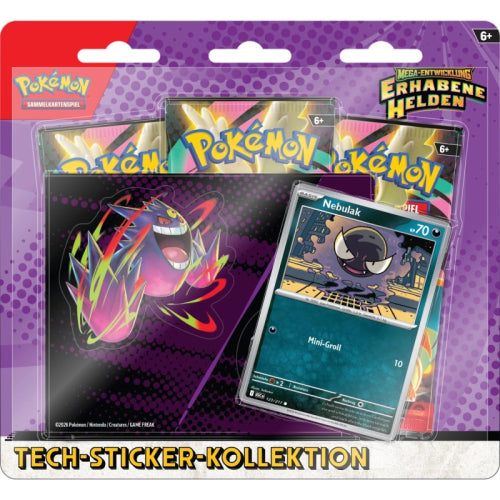 Erhabene Helden Nebulak Tech Sticker Blister