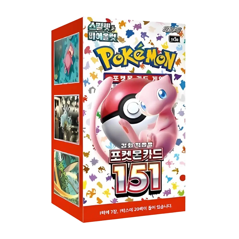 [KOR] Pokémon - Karmesin & Purpur - 151 - Booster Display