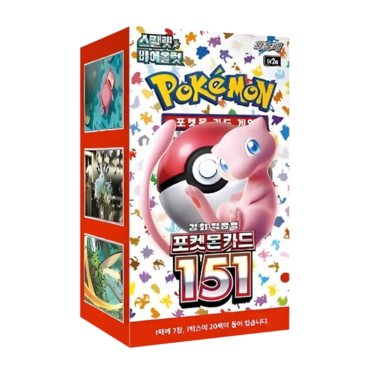 [KOR] Pokémon - Karmesin & Purpur - 151 - Booster Display