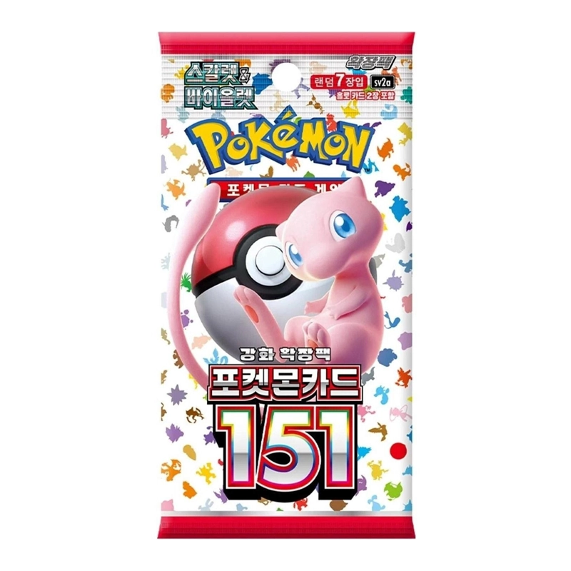 [KOR] Pokémon - Karmesin & Purpur - 151 - Booster