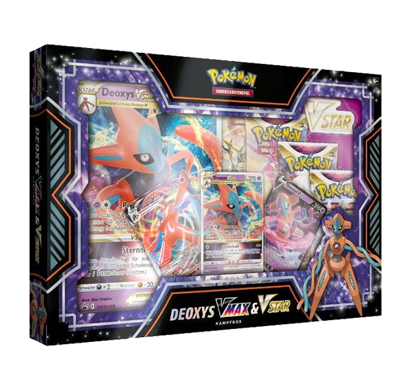 [DE] Pokémon - Deoxys VMax & VStar Kampfbox