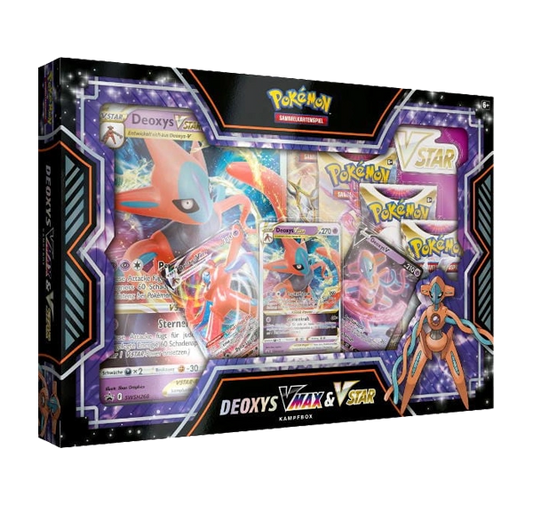[DE] Pokémon - Deoxys VMax & VStar Kampfbox