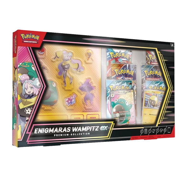 [DE] Pokémon - Enigmaras Wampitz Ex - Premium Kollektion
