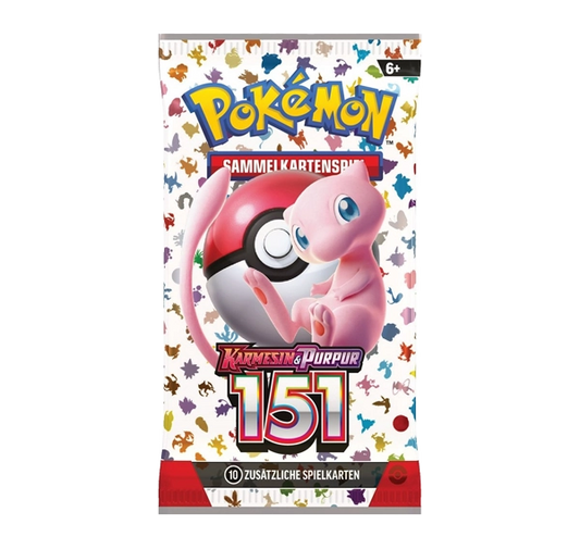 [DE] Pokémon - Karmesin & Purpur - 151 - Booster