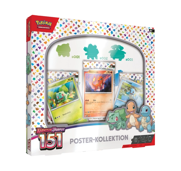 [DE] Pokémon - Karmesin & Purpur - 151 - Poster Kollektion