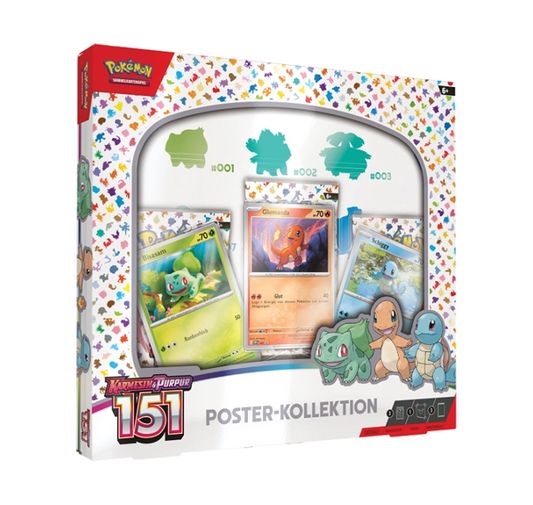 [DE] Pokémon - Karmesin & Purpur - 151 - Poster Kollektion