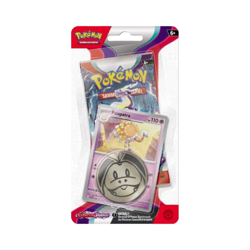 [DE] Pokémon - Karmesin & Purpur - Checklane Blister