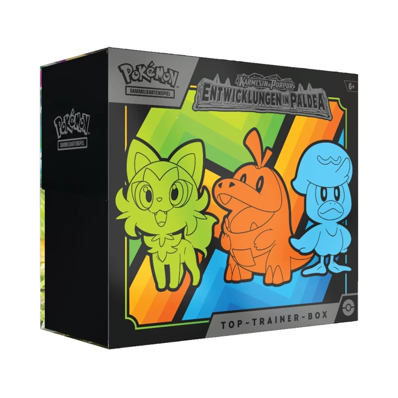 [DE] Pokémon - Karmesin & Purpur - Entwicklungen in Paldea - Top Trainer Box