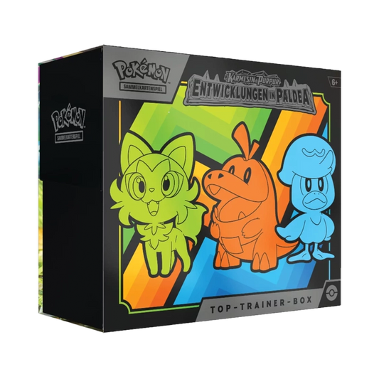 [DE] Pokémon - Karmesin & Purpur - Entwicklungen in Paldea - Top Trainer Box