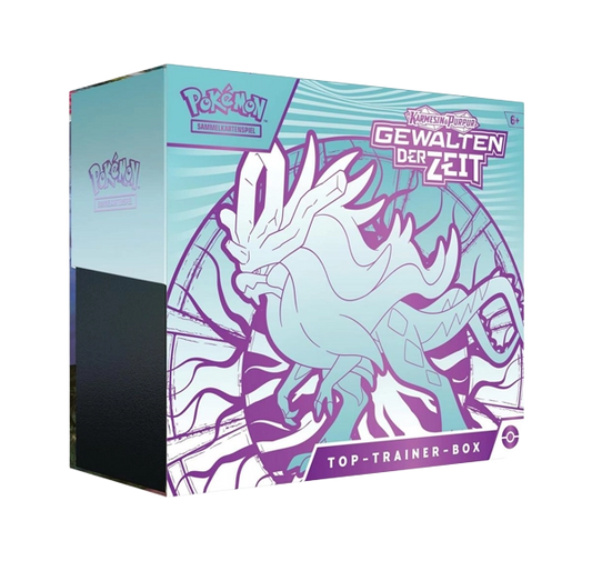 [DE] Pokémon - Karmesin & Purpur - Gewalten der Zeit - Top Trainer Box (Blau)
