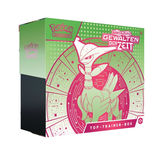 [DE] Pokémon - Karmesin & Purpur - Gewalten der Zeit - Top Trainer Box (Grün)