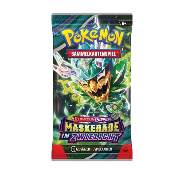 [DE] Pokémon - Karmesin & Purpur - Maskerade im Zwielicht - Booster