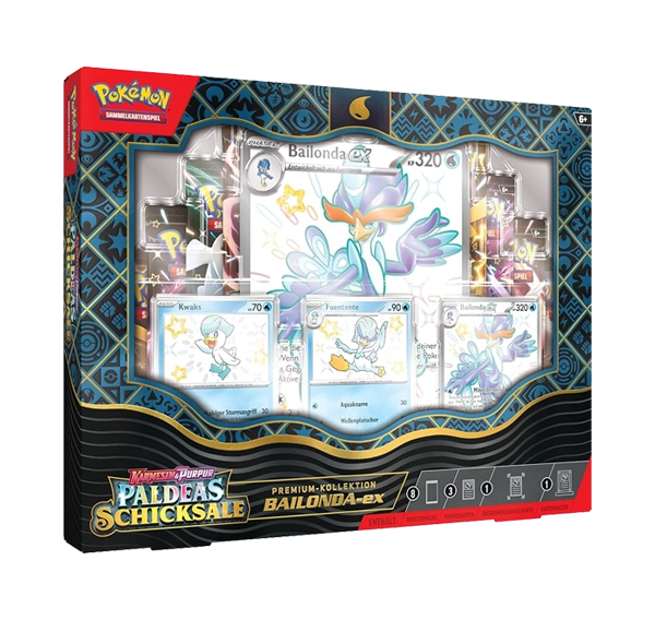 [DE] Pokémon - Karmesin & Purpur - Paldeas Schicksale - Bailonda Premium Kollektion