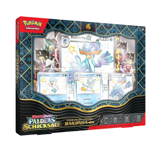 [DE] Pokémon - Karmesin & Purpur - Paldeas Schicksale - Bailonda Premium Kollektion