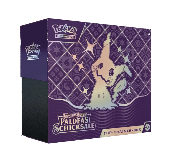 [DE] Pokémon - Karmesin & Purpur - Paldeas Schicksale - Top Trainer Box