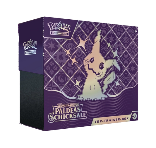 [DE] Pokémon - Karmesin & Purpur - Paldeas Schicksale - Top Trainer Box