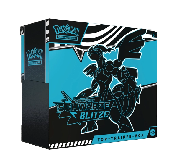[DE] Pokémon - Karmesin & Purpur - Schwarze Blitze - Top Trainer Box