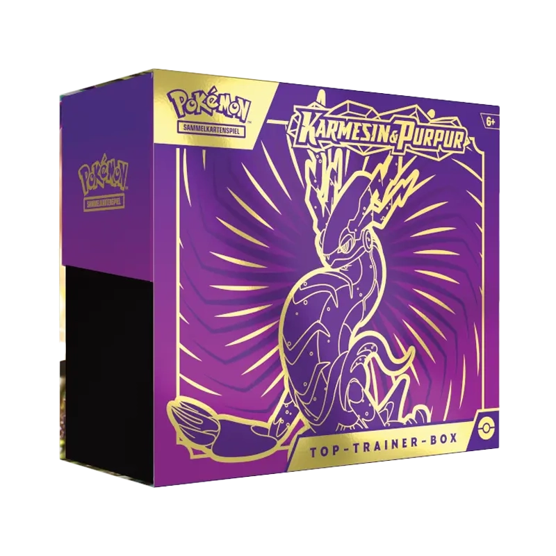 [DE] Pokémon - Karmesin & Purpur - Top Trainer Box (Lila)