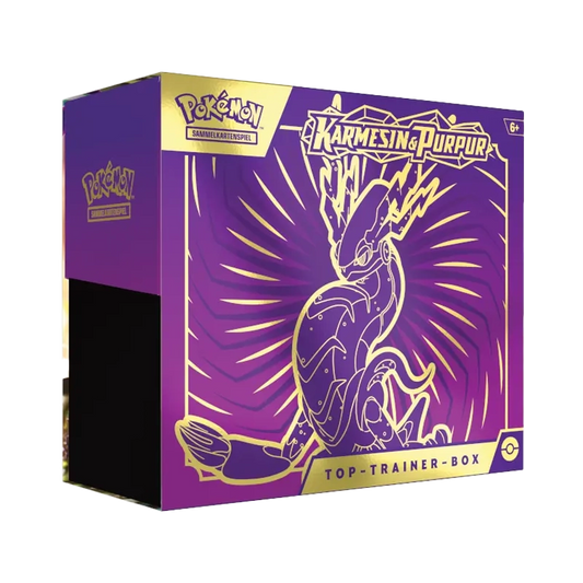 [DE] Pokémon - Karmesin & Purpur - Top Trainer Box (Lila)