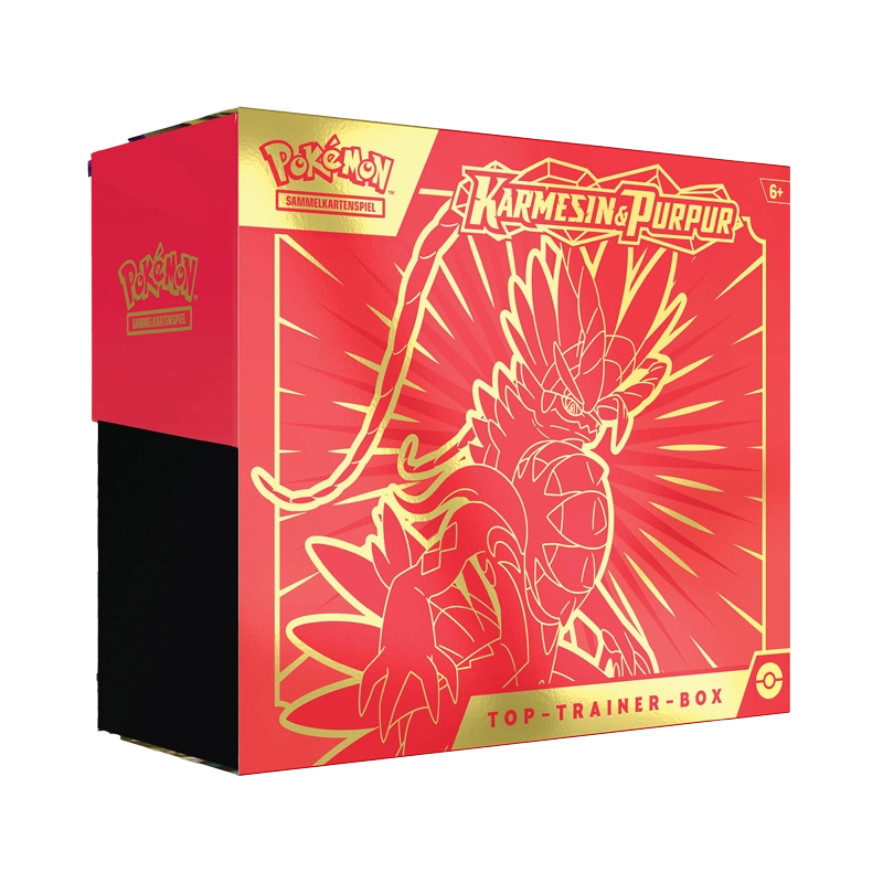 [DE] Pokémon - Karmesin & Purpur - Top Trainer Box (Rot)
