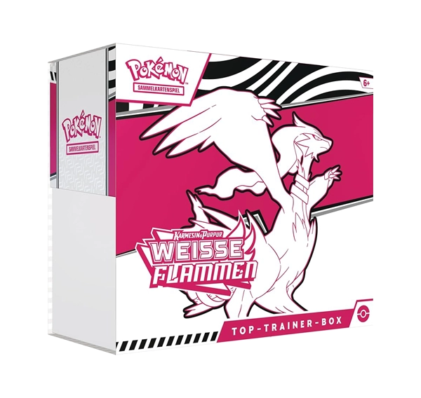 [DE] Pokémon - Karmesin & Purpur - Weisse Flammen - Top Trainer Box