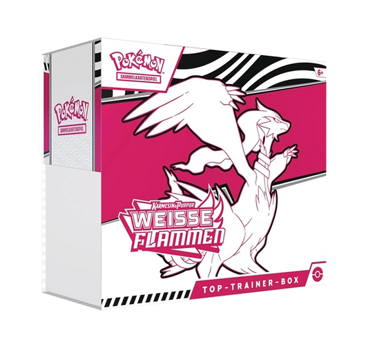 [DE] Pokémon - Karmesin & Purpur - Weisse Flammen - Top Trainer Box