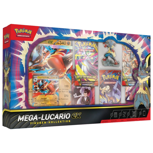 [DE] Pokémon - Mega-Lucario EX - Figuren Kollektion