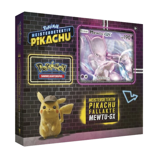 [DE] Pokémon - Meisterdetektiv - Pikachu Fallakte Mewtu-GX