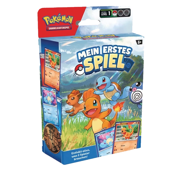 [DE] Pokémon - Mini Deck - Glumanda und Schiggy