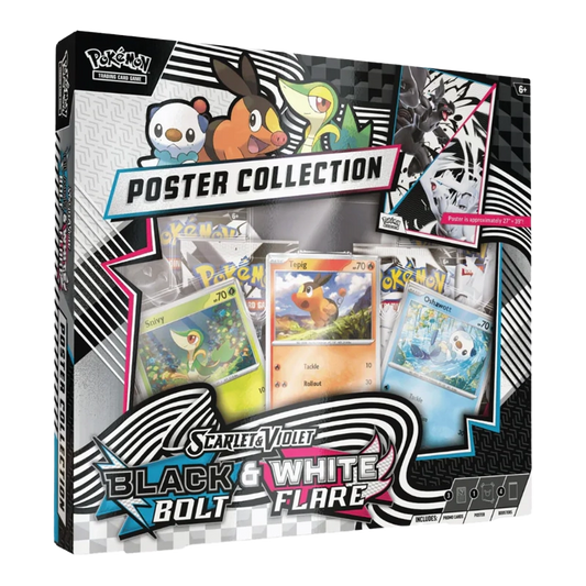 [EN] Pokémon - Black Bolt - White Flare: Unova Poster Collection