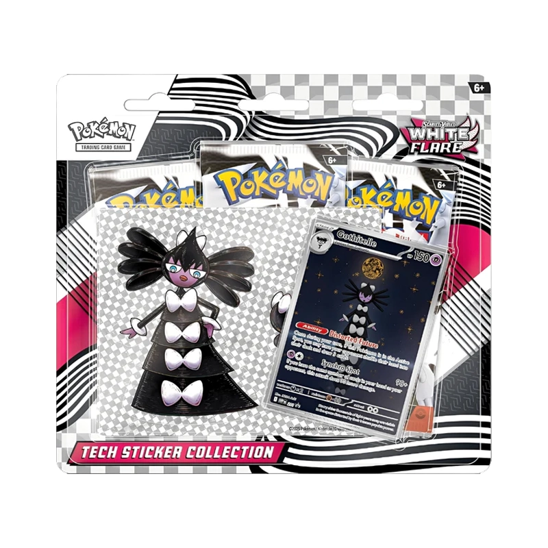 [EN] Pokémon - Scarlet & Violet - White Flare - Tech Sticker Collection