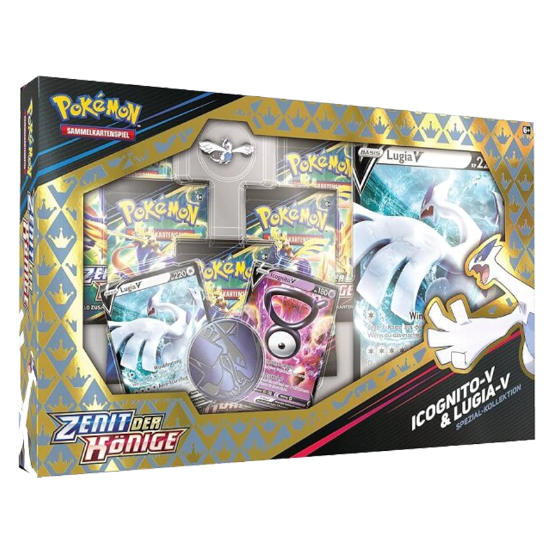 [DE] Pokémon - Zenit der Könige - Icognito V & Lugia V - Spezial Kollektion