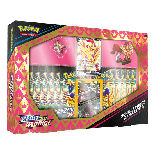 [DE] Pokémon - Zenit der Könige - Schillerndes Zamazenta - Premium Figuren Kollektion