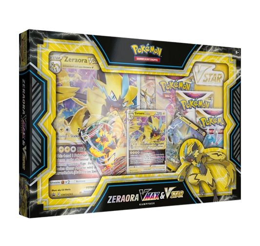 [DE] Pokémon - Zeraora VMax & VStar Kampfbox